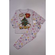 Пижамки с начесиком "Новогодний Дисней"  7-062